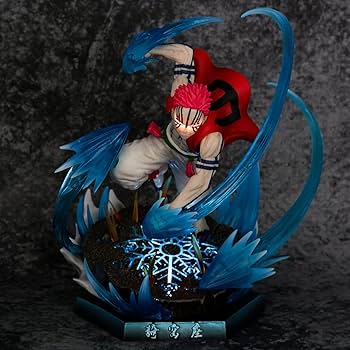 Amazon | 鬼?の刃 あかざ 猗窩座 Juuni Kitsuki 1/7 塗装済み