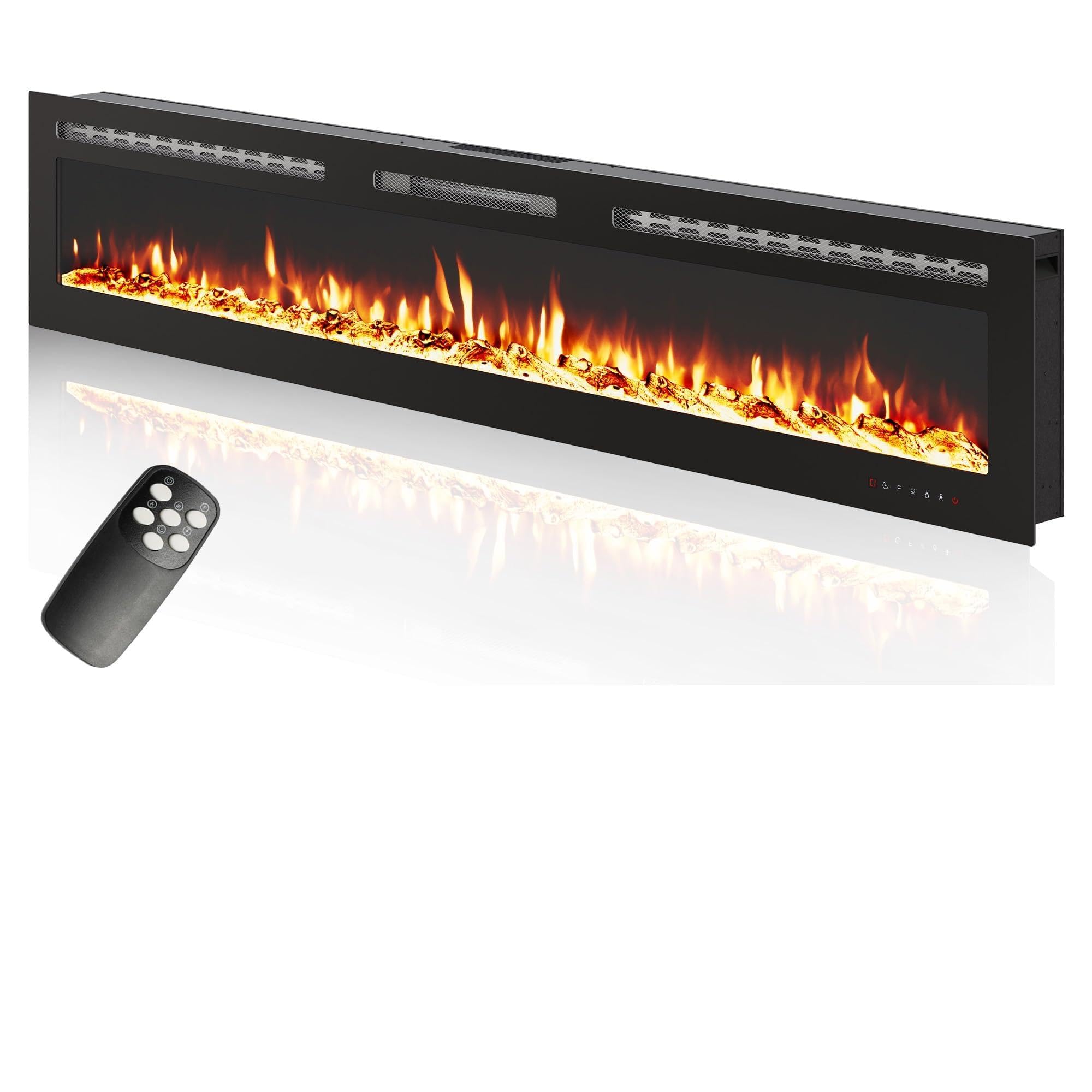 Photo 1 of IDEALHOUSE 90" Electric Fireplace Heater
