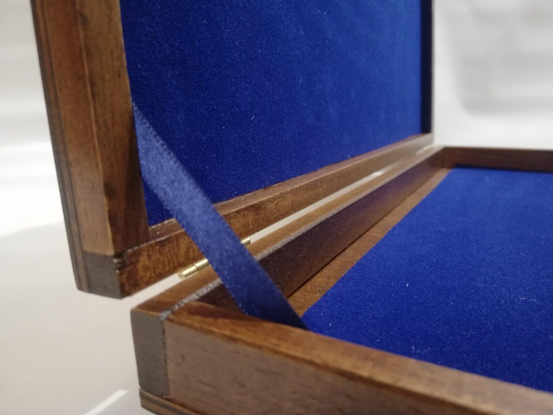 Coffret en Bois pour pièces et médailles avec Deux Plateaux extractibles en Velours – Fait Main en Italie, numéroté, Personnalisable