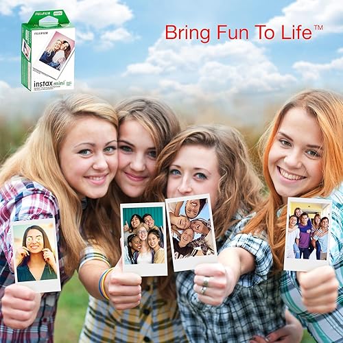 Miniatura 4 de Fujifilm Instax Mini 8,9,11,12 Kit de accesorios para cámara incluye  Fuji Instant Film 20 hojas + paquete premium de más de 60 piezas para Fujifilm