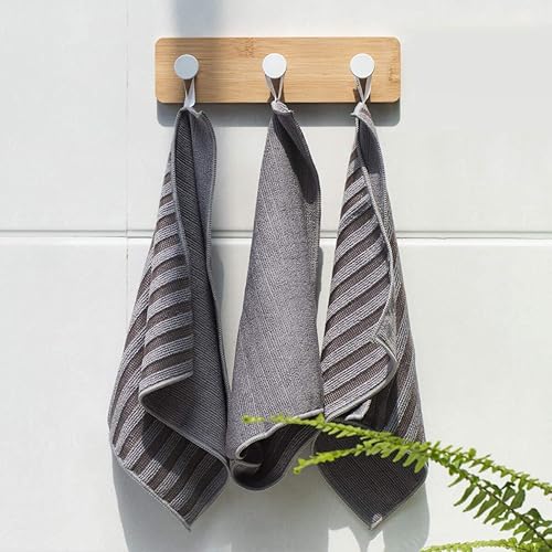 Miniatura 28 de Paquete de 8 toallas de microfibra con tejido de gofre, toalla de secado rápido de malla 3D de alta calidad para detalles del automóvil, paño