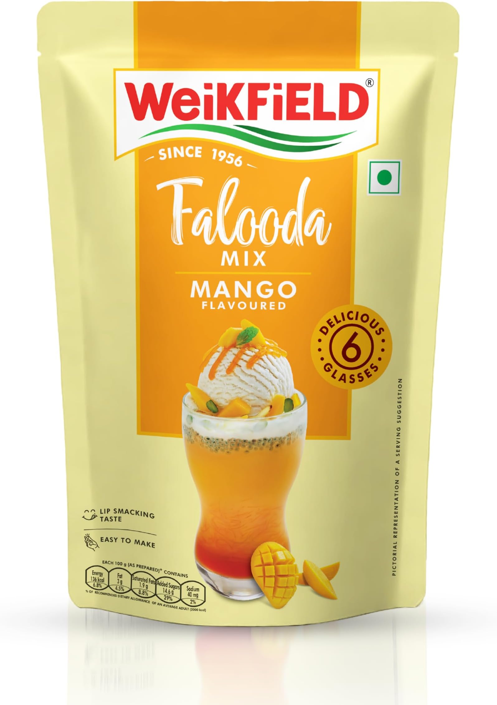 Weikfield - Falooda Mix - Mango Flavour - 200g