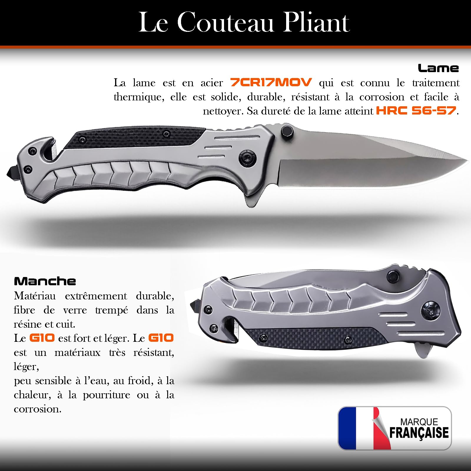 Kit de Survie Complet Francais Haute Qualité + Trousse de Secours + Paille Filtrante + Outils Multifonction + Pince Multifonction, Couverture de Survie, Kit de Survie Randonnée, Camping, Bushcraft