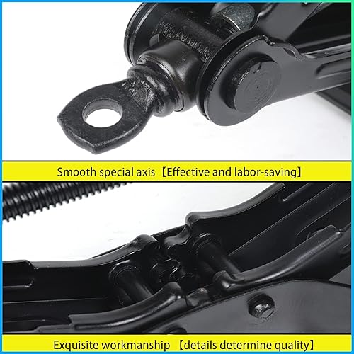 Miniatura 10 de Gato de tijera para automóvil, kit de gato de automóvil, gato de neumático con mango de trinquete de ahorro de energía, puede soportar un peso