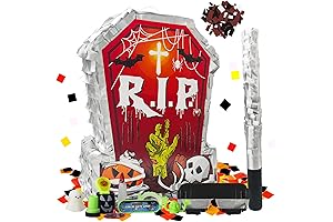 Extra Large Halloween Pinata for Adults with Toys and Decorations