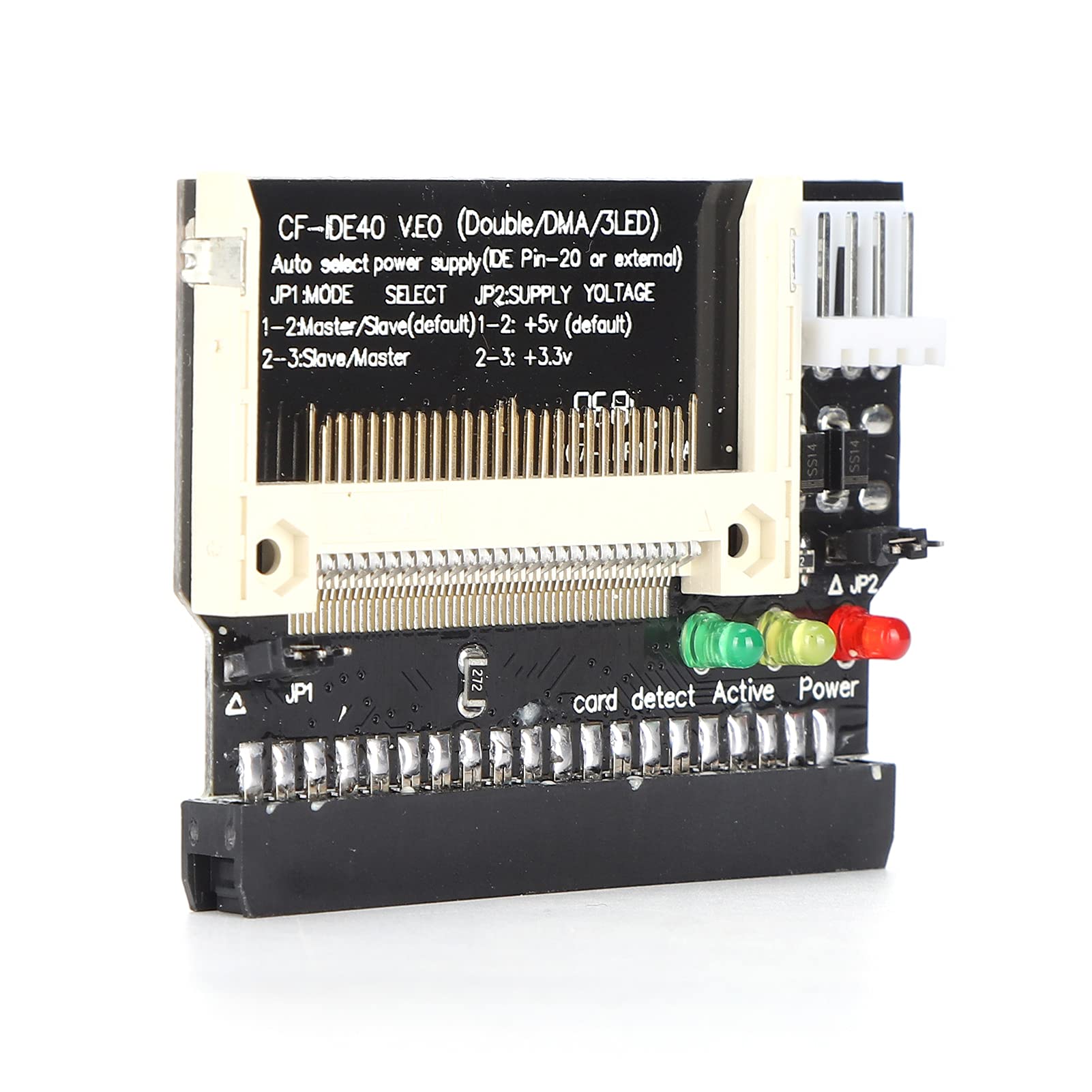 IDE to CF Converter Module Fast Reading Compact Flash Adapter for WindowsOS XLinux System Suitable for Computers with IDE Connector