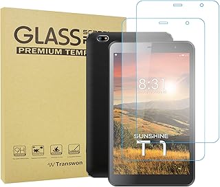 2-Pack Screen Protector for Sunshine T1 Tablet/Sunshine T1 Elite Tablet, Sunshine T1 Tablet Screen Protector 8 Inch, Could Mobile Sunshine T1 Tablet Screen Protector