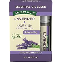 Natures Truth Essential Oil Roll-On Blend, Lavender, 0.33 Fluid Ounce
