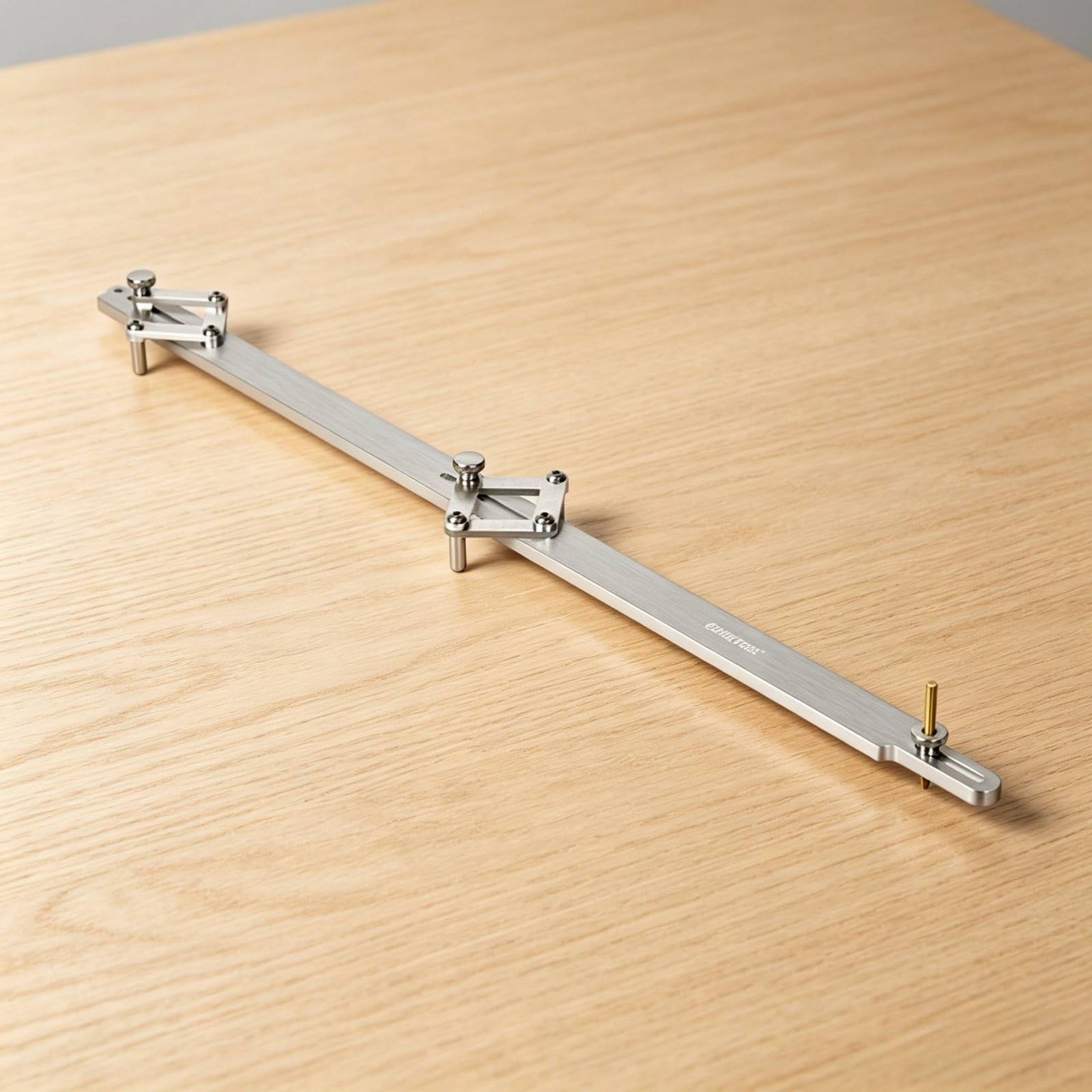 Righello di Allineamento Chitarra Centro Righello Luthier Collo Strumento Misurazione Corpo Leggero E Rigido per Misure Affidabili E Ripetute Adatto a