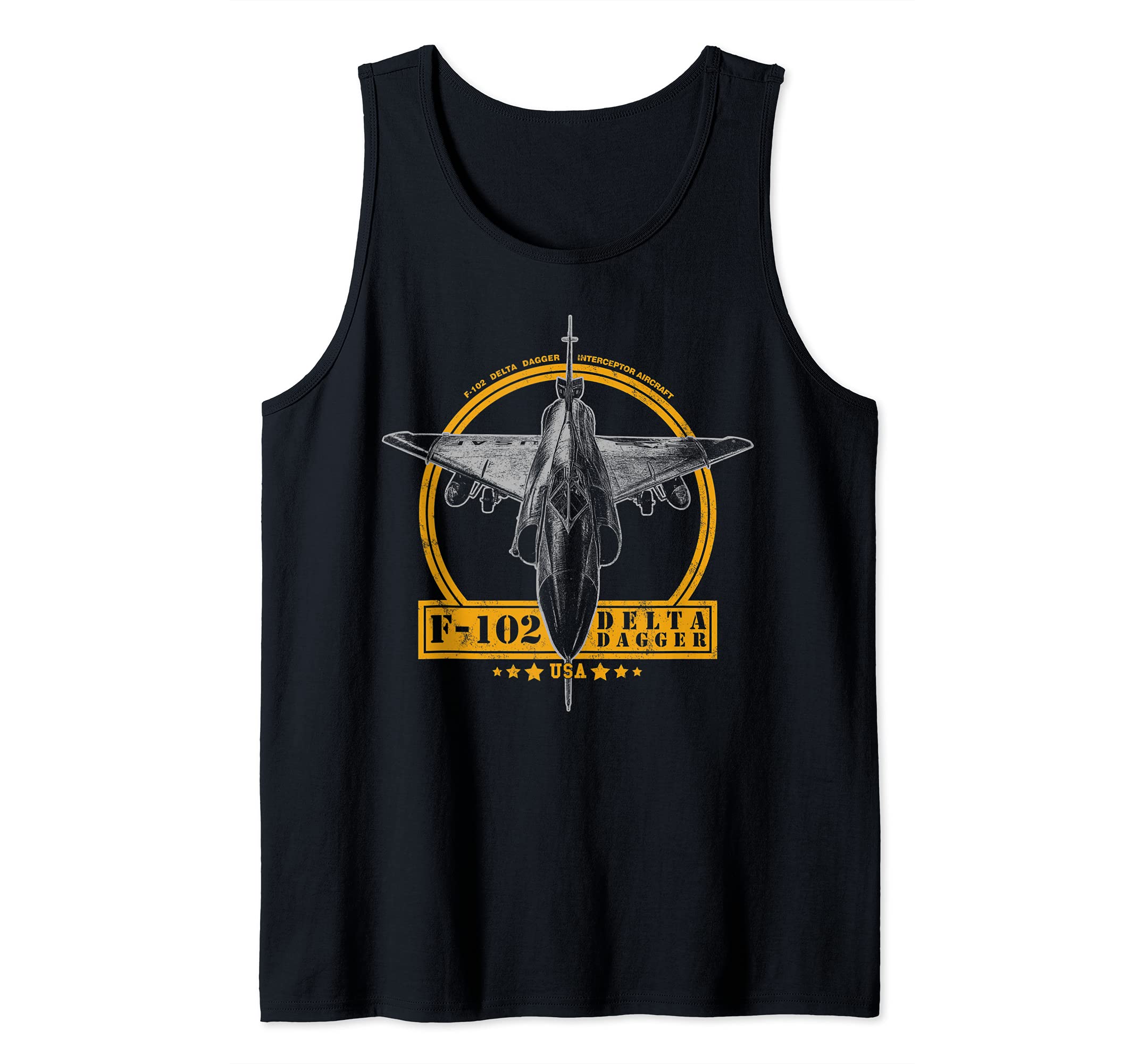 F-102 Delta Dagger Aircraft Tank Top