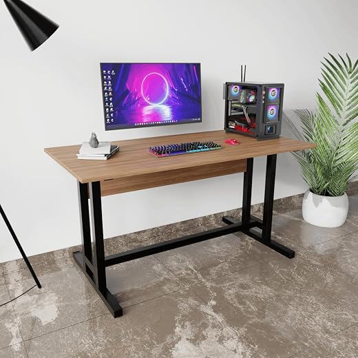 Riyan Luxiwood® Clover Study Table for Home, Office, Desk with Large Storage Space Modern Gaming Desk Study Laptop Table B...
