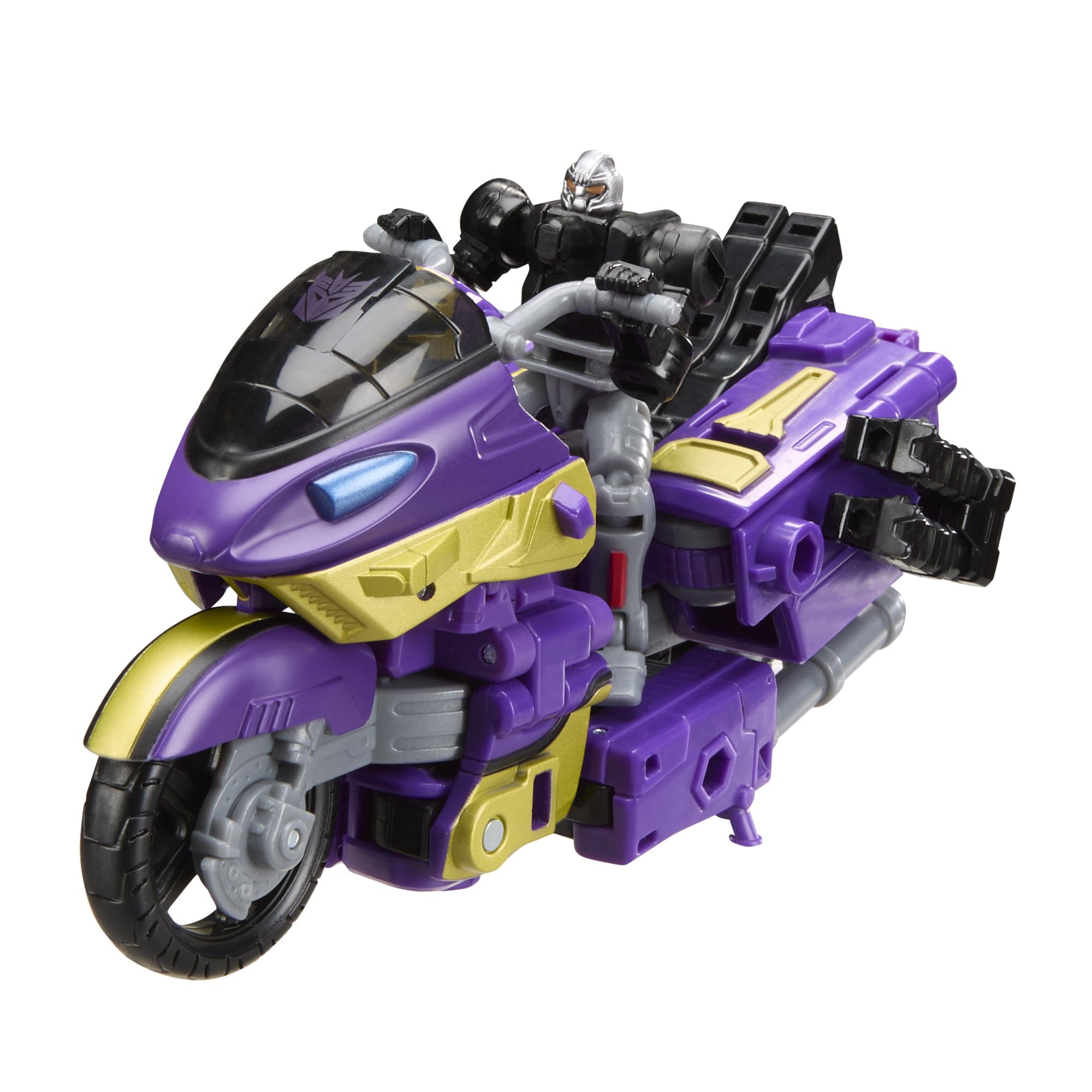 Sideways z kolekcji Transformers: Age of the Primes, 14,5-centymetrowa przekształcająca się figurka klasy Voyager z 2 robotami Mini-Con, zabawkowe roboty dla dzieci w wieku od 8 lat