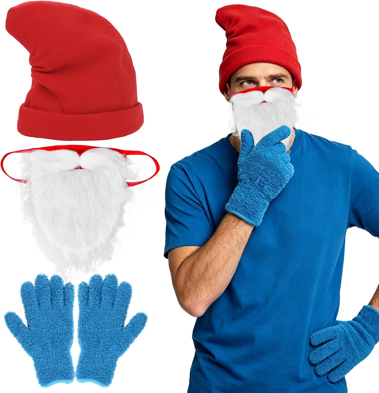 Elf Hat Halloween Costume Set