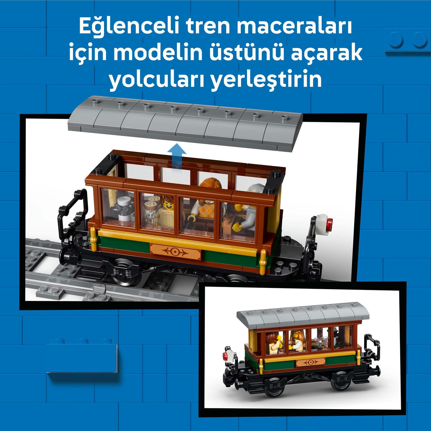 LEGO City Klasik Buharlı Tren 60511