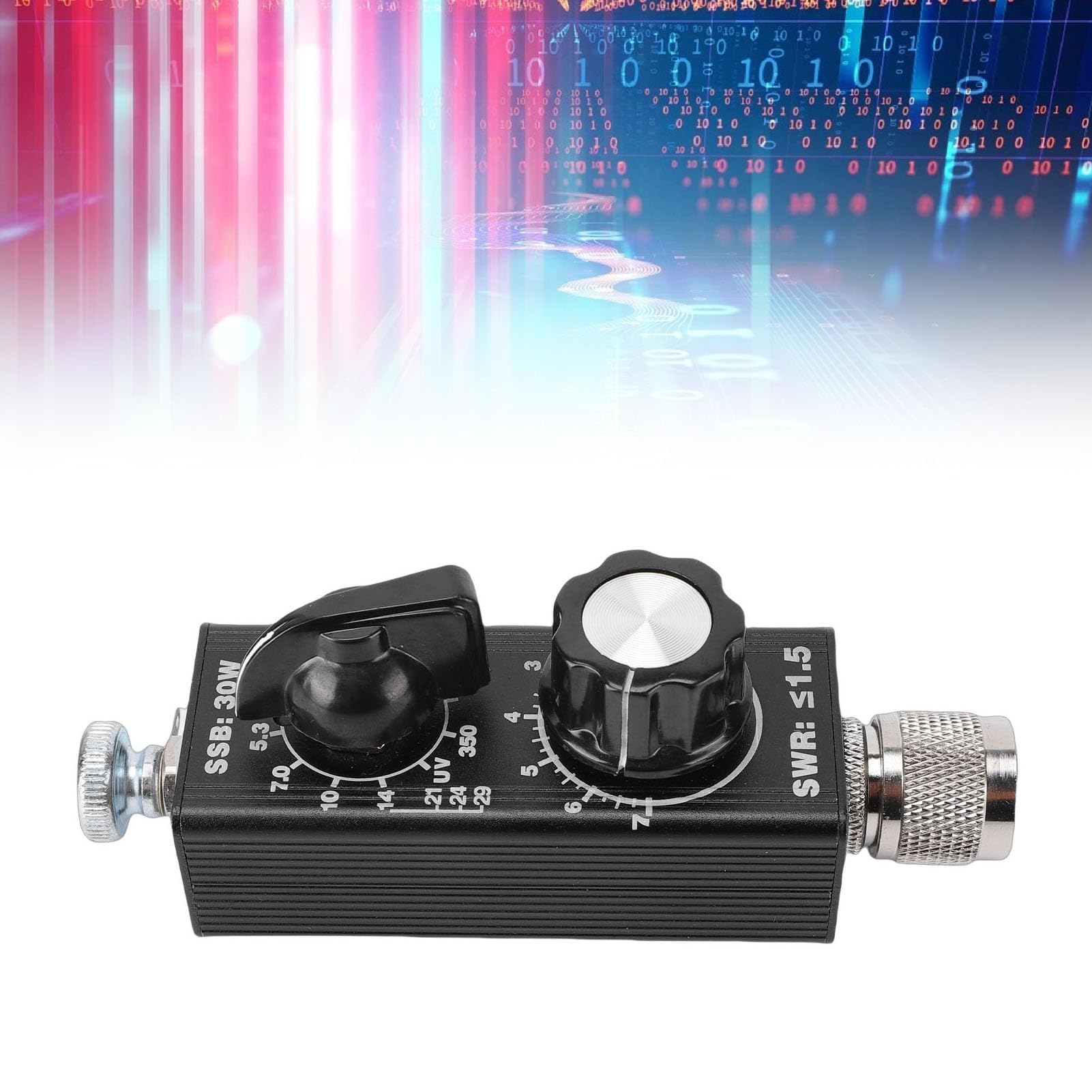 QRP a Onde Corte, Radio VHF UHF Portatile da 30 W con Copertura Completa della Banda per Radioamatori, Ricezione FM Aeronautica e Uso Esterno