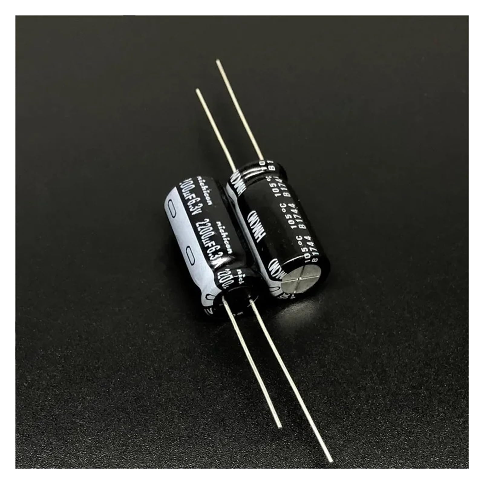 5 szt./50 szt. 2200uF 6,3 V niska impedancja 10 x 20 mm 6,3 V 2200uF kondensator płyty głównej IDGTTLDF (50 szt.)