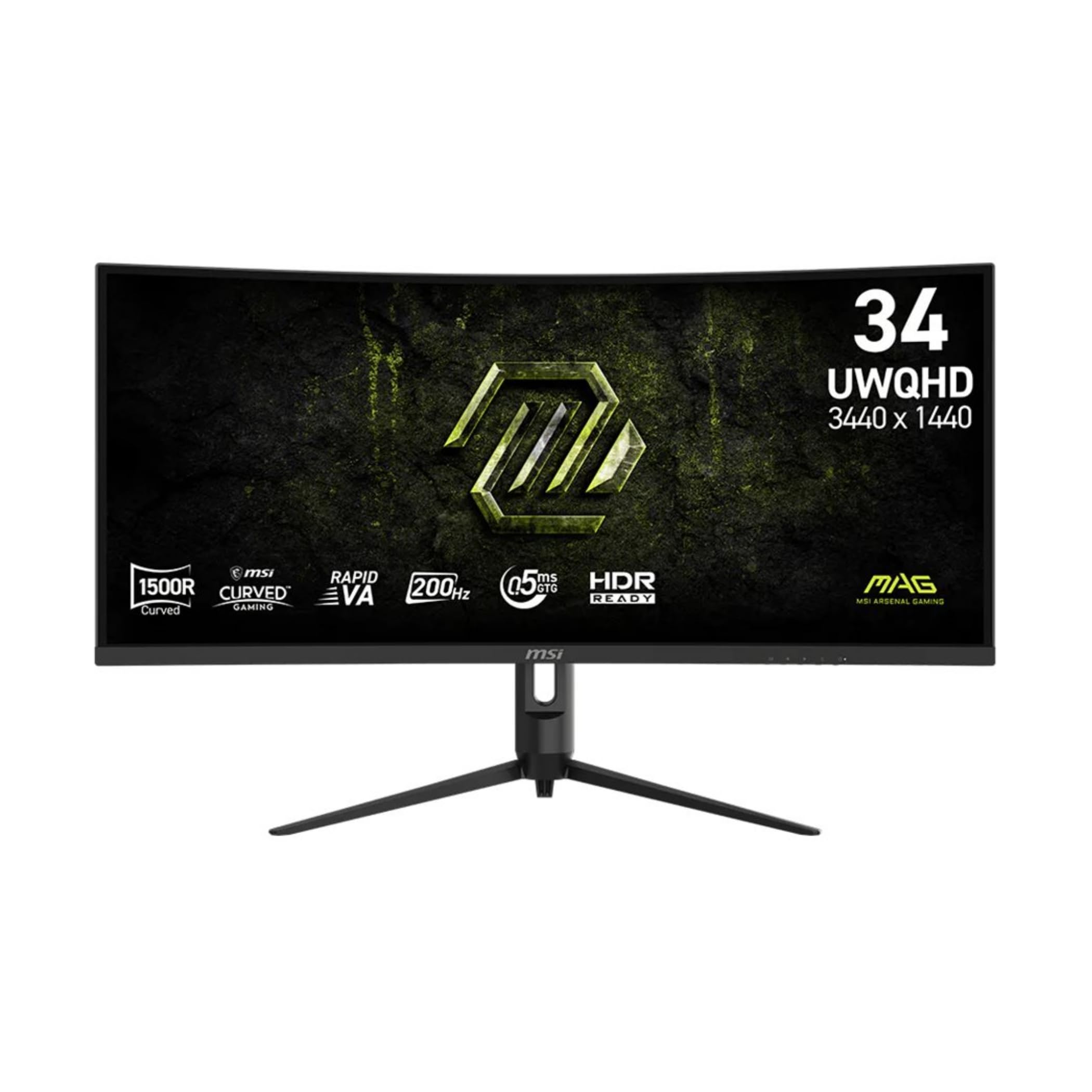 MSI MAG 342CQRFDE E20 34" UWQHD Gaming Monitor gebogen 3440x1440 200 Hz VA-Panel