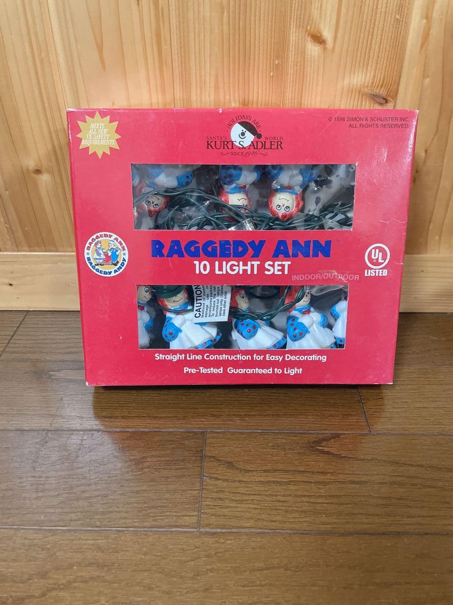 Amazon.co.jp: Raggedy Ann&Andy ラガディ アン アンディ ライト