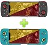 Megadream Mobile Game Controller Gamepad for iPhone iOS Android PC: Works with iPhone131211X, iPad, Samsung Galaxy, Motorola, TCL, Tablet, Apex Legends, Call of Duty - BlackBlue