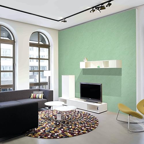 Miniatura 5 de LOVADA Papel Tapiz Verde de Seda Despegable y Adhesivo - 15.7 x 98 Pulgadas Papel Tapiz Autoadhesivo Despegable y Adhesivo, Papel de Contacto para