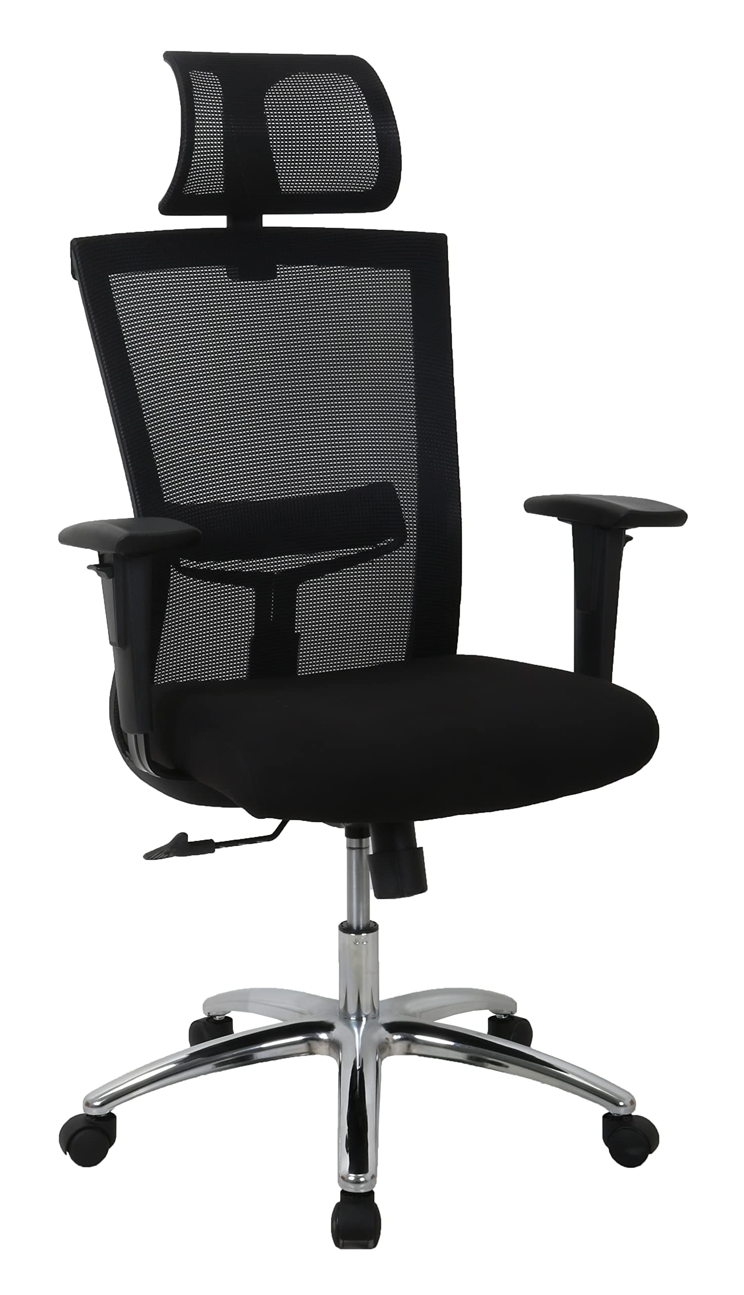 Asinse Ergonomic Office Chair - High Back Desk Chair with Adjustable Lumbar Support, Headrest & 3D Armrest - 110° Rocking Mesh Computer Chair