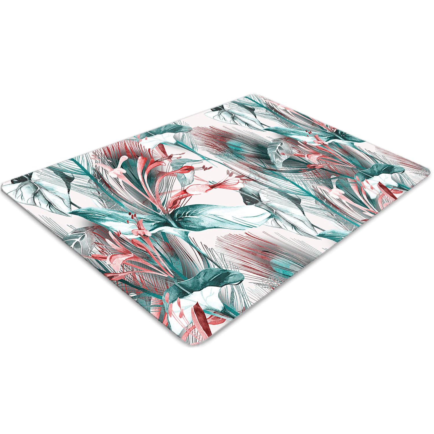 Tapis pour protection de sol PVC rectangulaire protège-sol imperméable 120x90