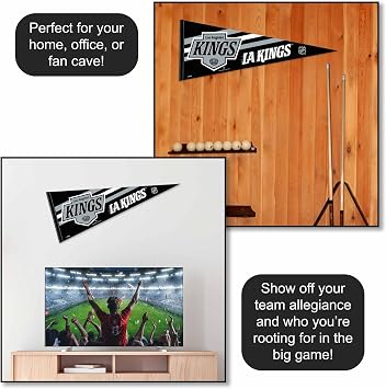 WinCraft Kings Pennant Flag