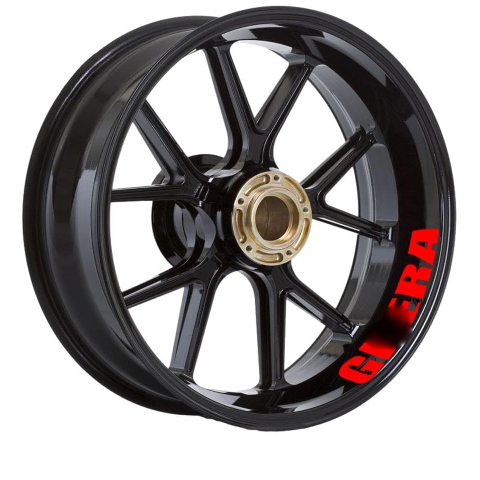 Frynuzb A16 Applique Motorcycle Wheel Sticker Stripe Reflective Rim For Gilera For Runner(A16)