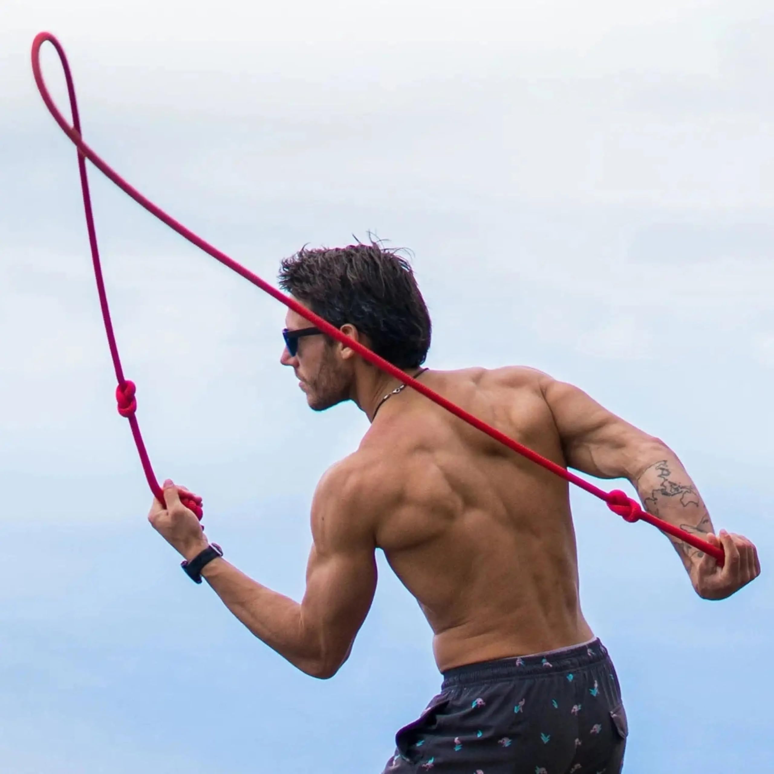 Rope Flow Springseil Multifunktional, 280cm Länge, extra robustes und griffiges Material