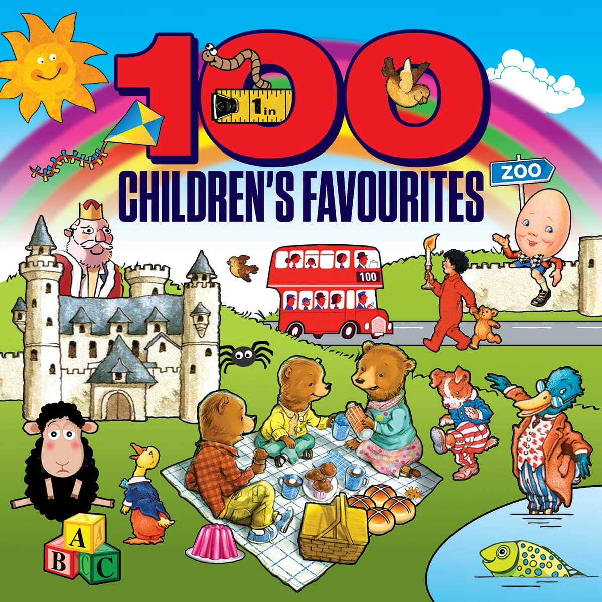 100 Children's Singalong Songs For Kids Favourites Greatest Collection Music Set
