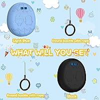 Vista 5 de Funda de silicona compatible con Tamagotchi Uni Virtual Pet Machine, funda protectora para Tamagotchi Uni con cordón para el dedo
