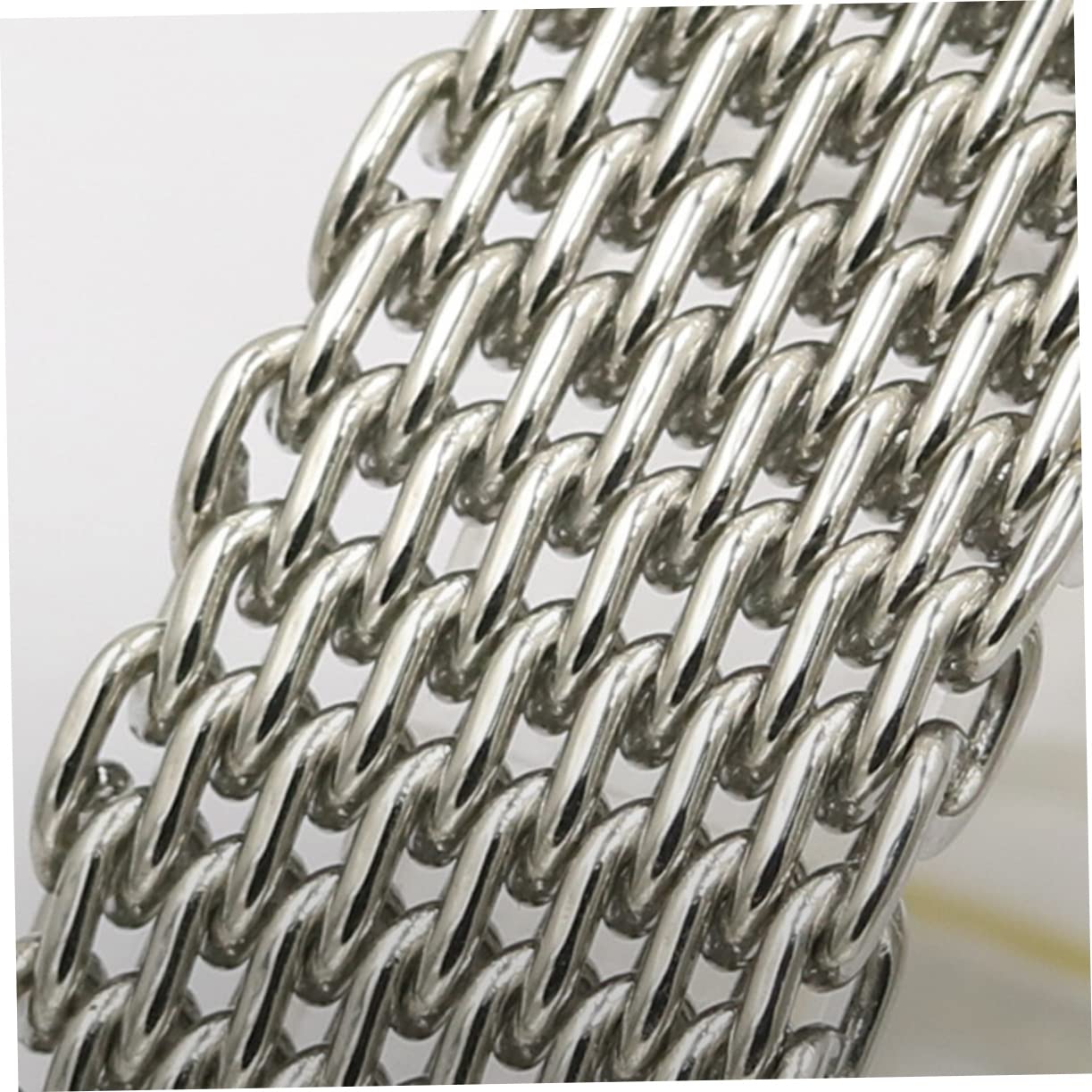 COLLBATH Lot De 2 Bracelets De Montre Élégants En Maille De Requin 20 Mm En Acier Inoxydable Confortables Pour Une Utilisation Quotidienne Et Nocturne