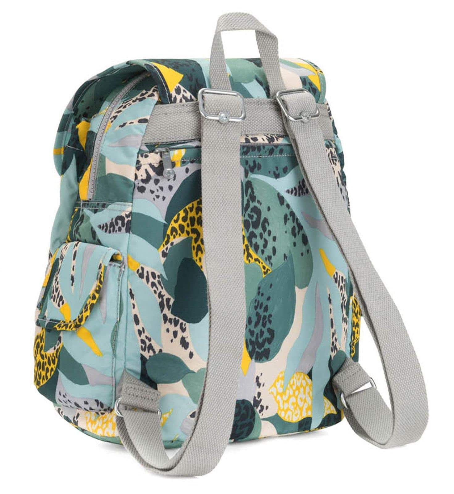 Kipling City Pack S Women's Backpack Handbag, Multicolour (Urban Jungle), One Size