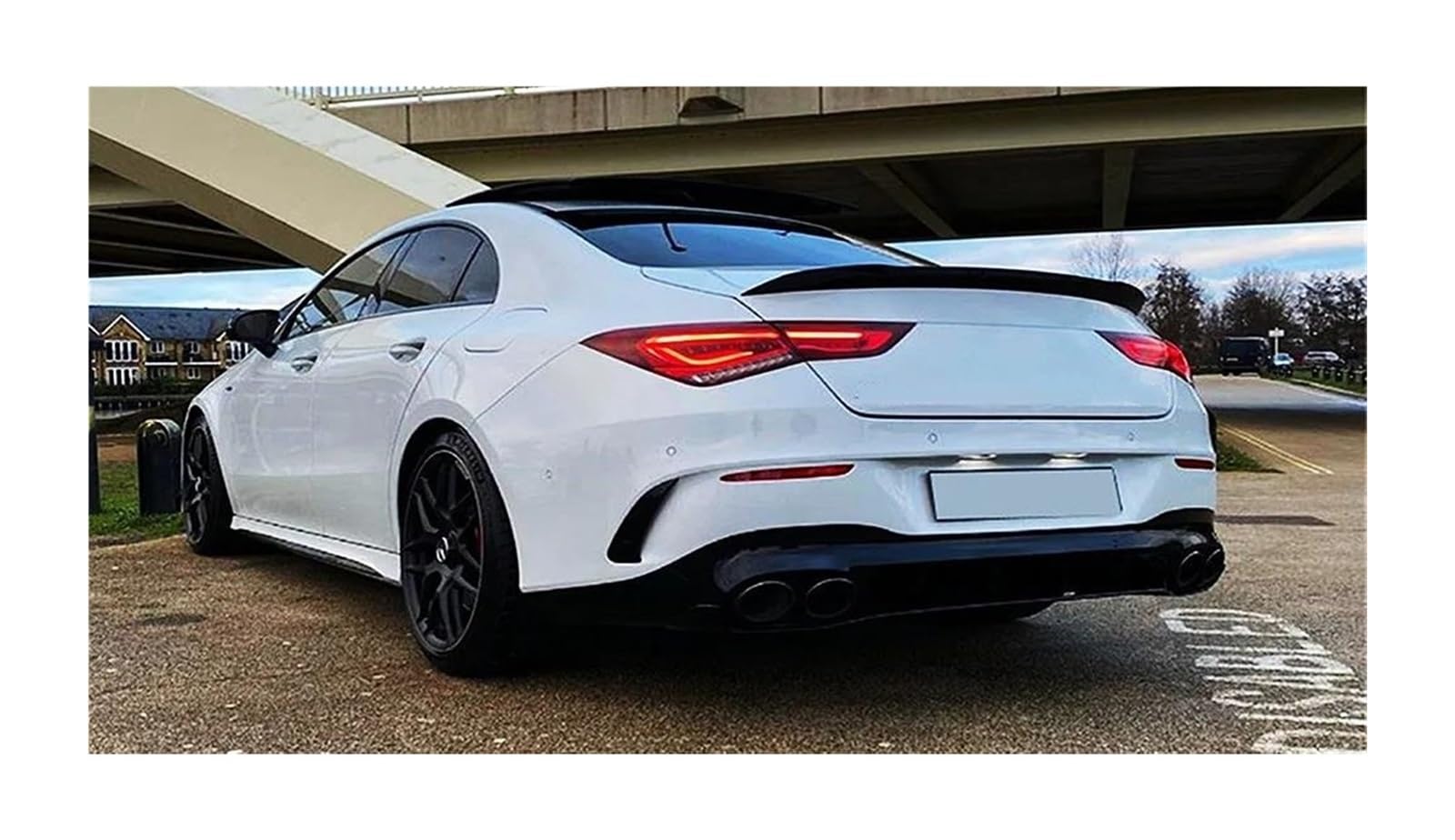 Mercedes AMG cla45 35 w118 x118 リアスポイラー Mercedes AMG cla45 35 w118 x118 リアスポイラー