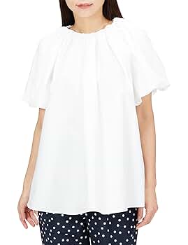 ほぼ新品●COELコエル●ダイヤ ジャガード ボリュームスリーブ ブラウス●Ｆ trim_ofalv_itemcf2159605f5011e