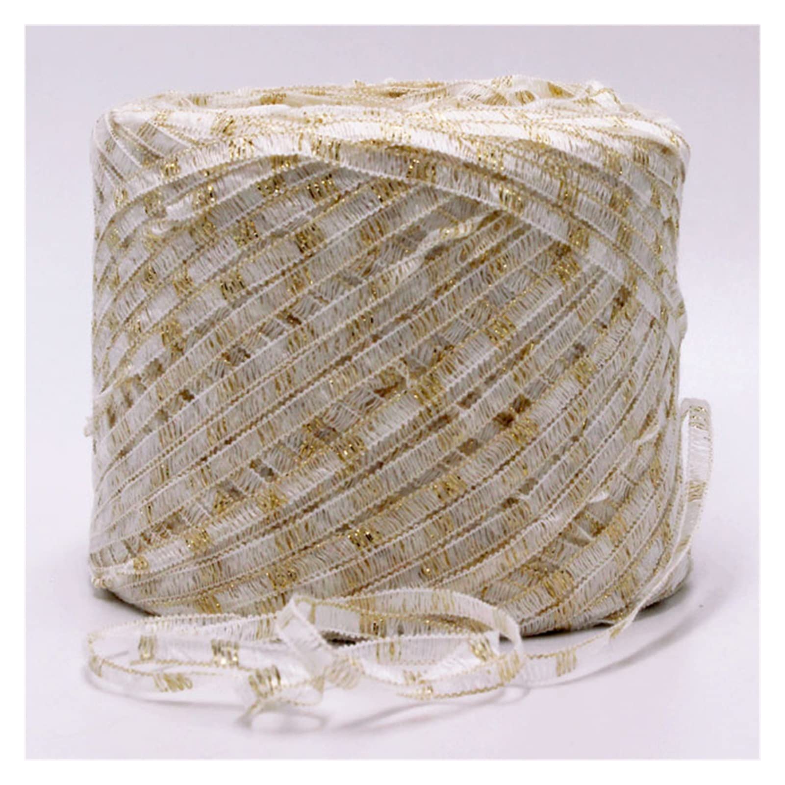 250g Band Metallic Baumwollgarn for Hand Strickart Häkelgarn for Schal Häketer DIY. Stricken (Color : 05)