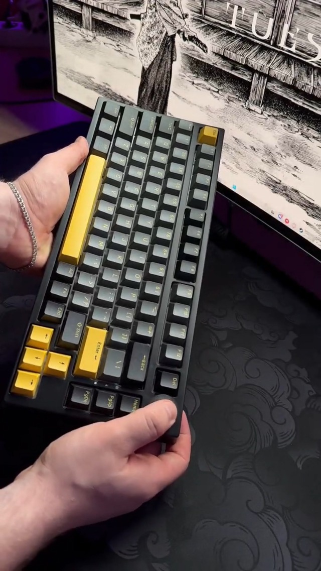 Amazon.com: GK GAMAKAY TK75 SE 75% Mechanical Keyboard with