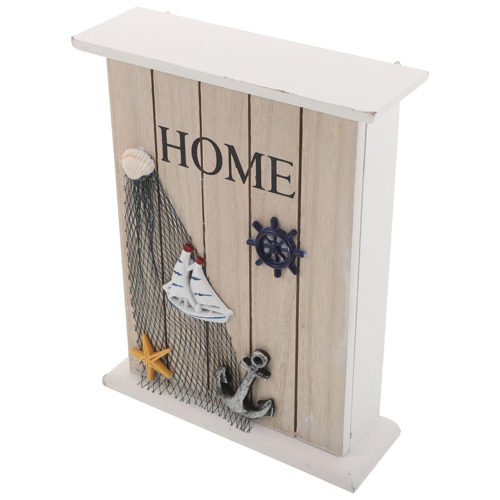 Caja para llaves de madera para solucionar el desorden en la entrada de casa