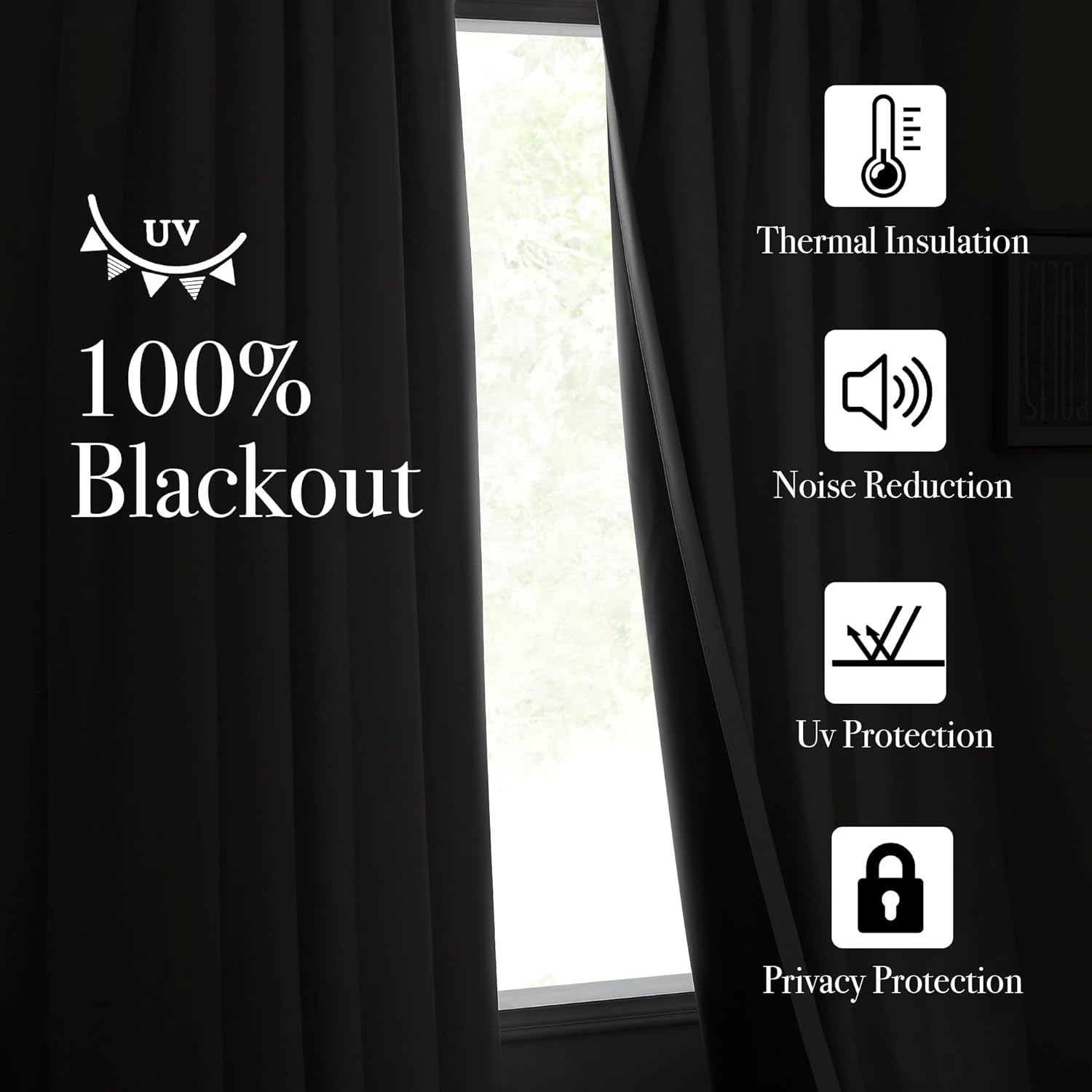 NICETOWN Faux Linen 100% Blackout Living Room Curtains, Pinch Pleated Curtains Thick Linen Blend Thermal Window Treatments Noise Reducing Drapes for Bedroom, Greyish White, W50 x 96, 1 Panel