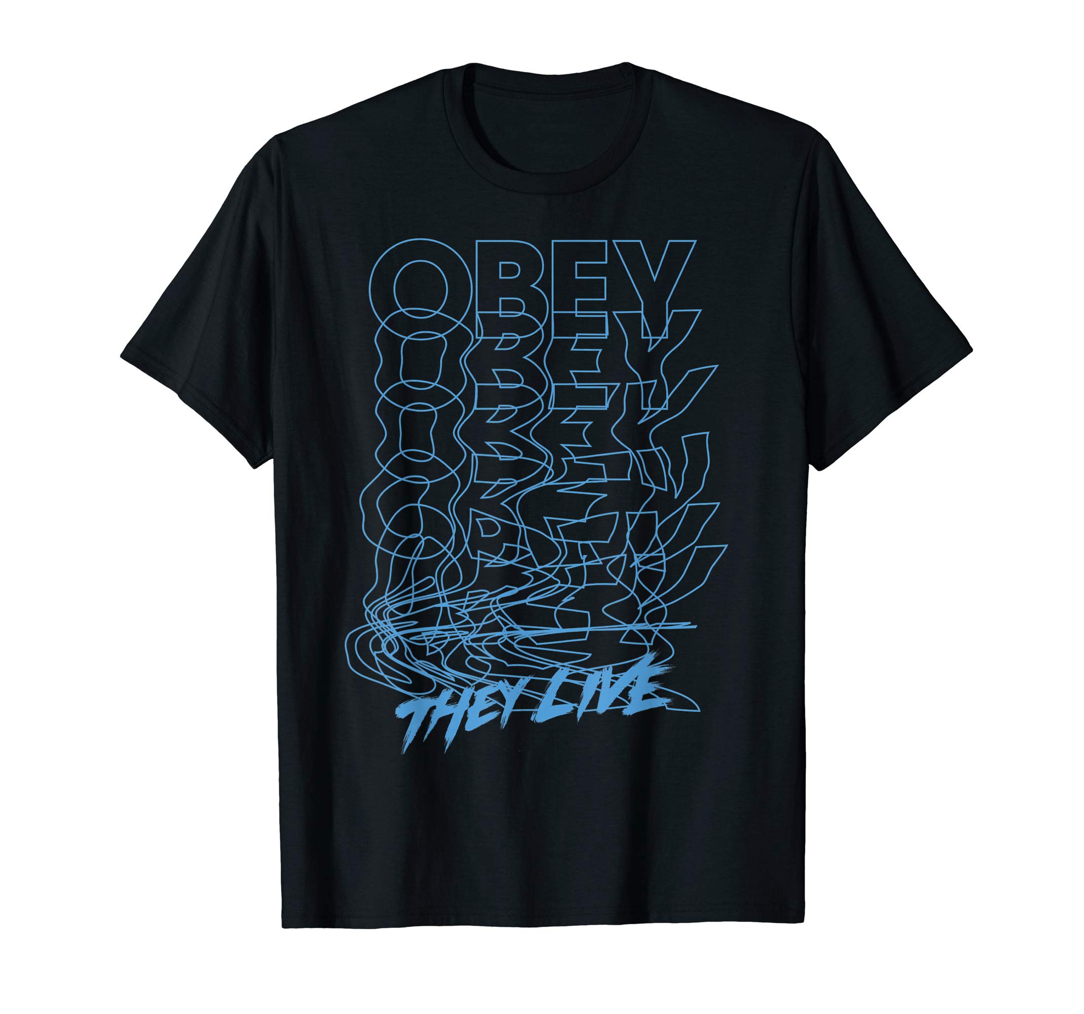 They LiveObey Outline Stack T-Shirt