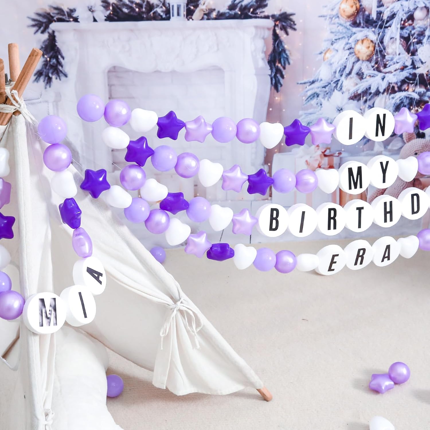 200 DIY Giant Friendship Bracelet Birthday Banner