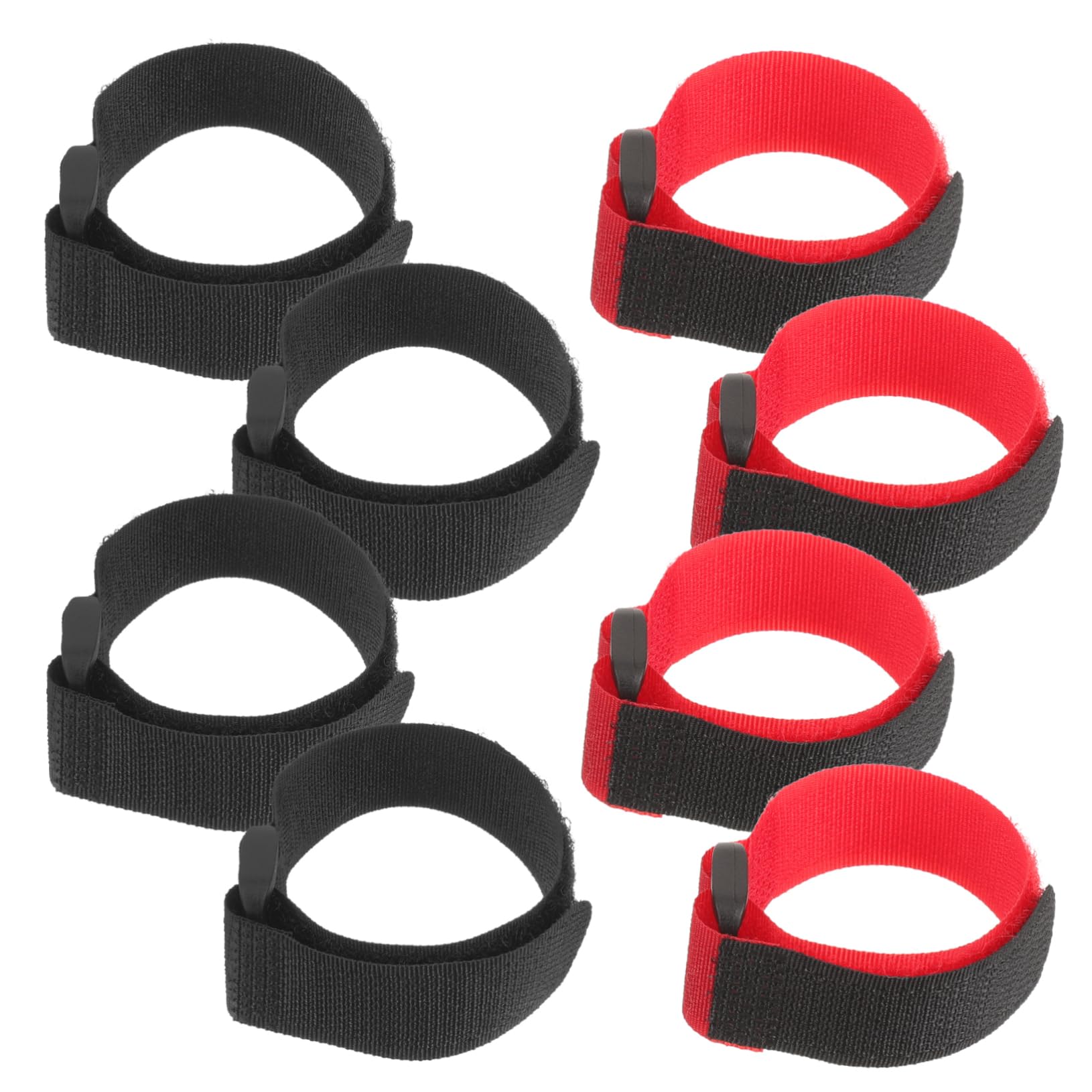 Happyyami 5sets Rooster Collar Crow Collar Chicken Accessories Noise Neckband Flexible for Rooster 8pcs*5