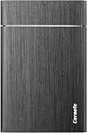 500GB Portable External Hard Drive USB3.0 Mobile HDD Storage for PC, Mac, Desktop, Laptop, Mac, Chromebook, Xbox One, Xbox 360, PS4 (Black)
