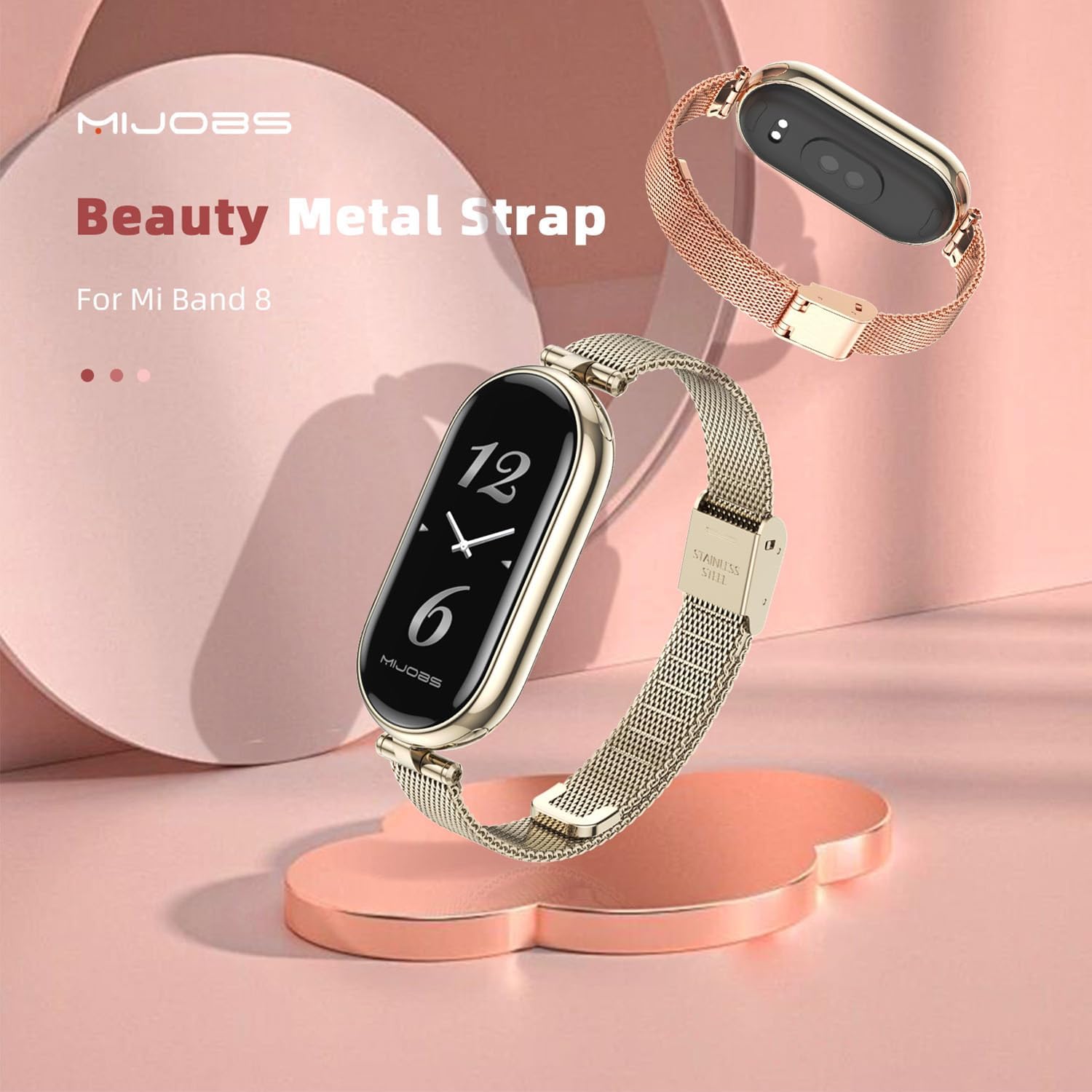 Strap for Xiaomi Mi Band 10/9/8 Breathable Replacement Strap for Mi Fit Band 9 SmartWatch Straps Wristband Bracelet for Women Men image 3