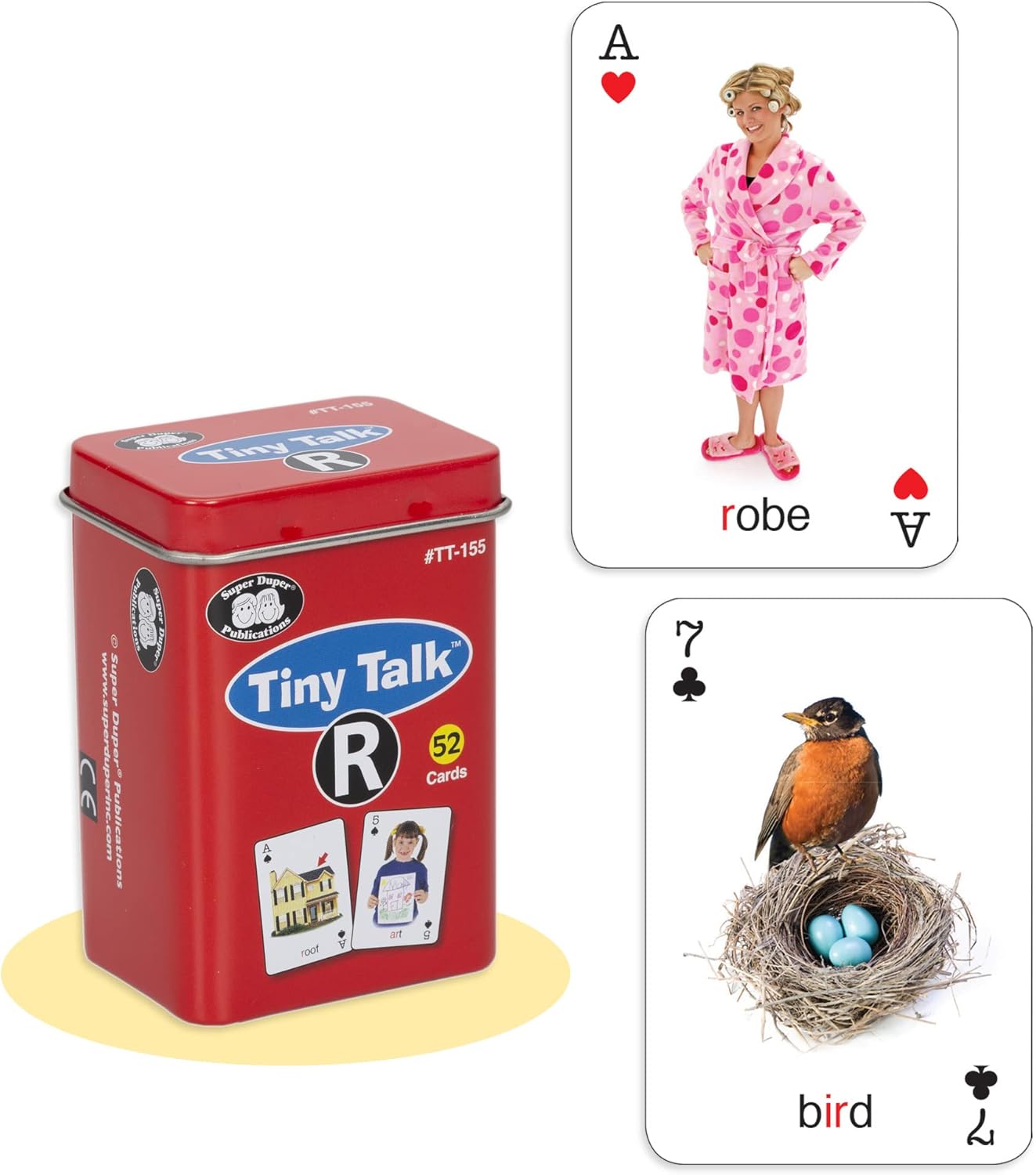 Super Duper Publications | Tiny Talk Articulation and Language Photo Flash Cards: Set 1 (10 Card Decks) | Educational Resource for Children