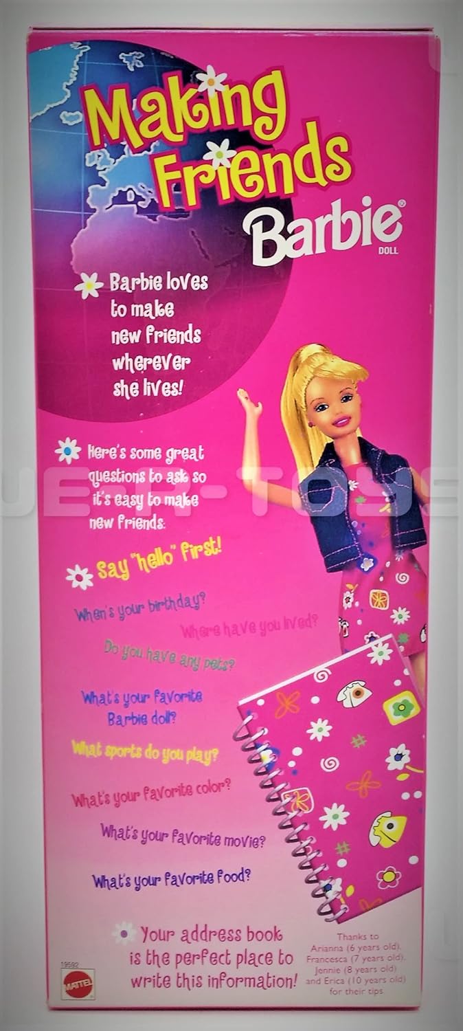 BARBIE "MAKING FRIENDS" AAFES SPECIAL EDITION, 1997 EDITION, #19592, HARD TO FIND, NRFB by Barbie
