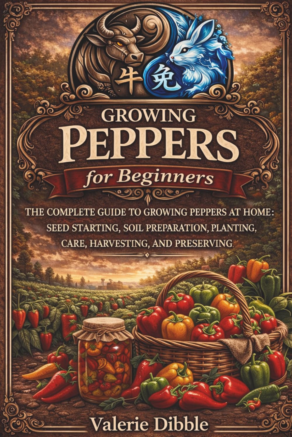 Growing Peppers for Beginners: THE COMPLETE GUIDE TO GROWING PEPPERS AT HOME: SEED STARTING, SOIL PREPARATION, PLANTING, CARE, HARVESTING, AND PRESERVING (The Ox n Rabbit Homestead Guide Series)