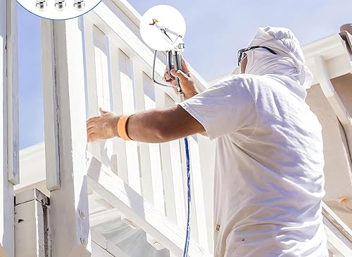 Miniatura 7 de Pistola pulverizadora sin aire de alta presión con punta 517 y protector de punta, pistola de pulverización de celda en línea para más