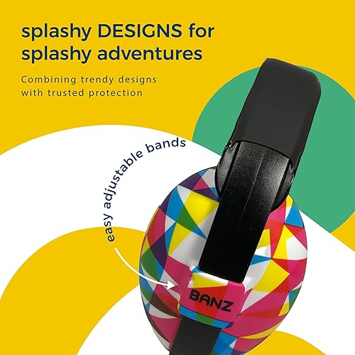 Miniatura 23 de Baby Banz Orejera de protección auditiva para bebes, para mayores de 3 meses, talla única , Azul