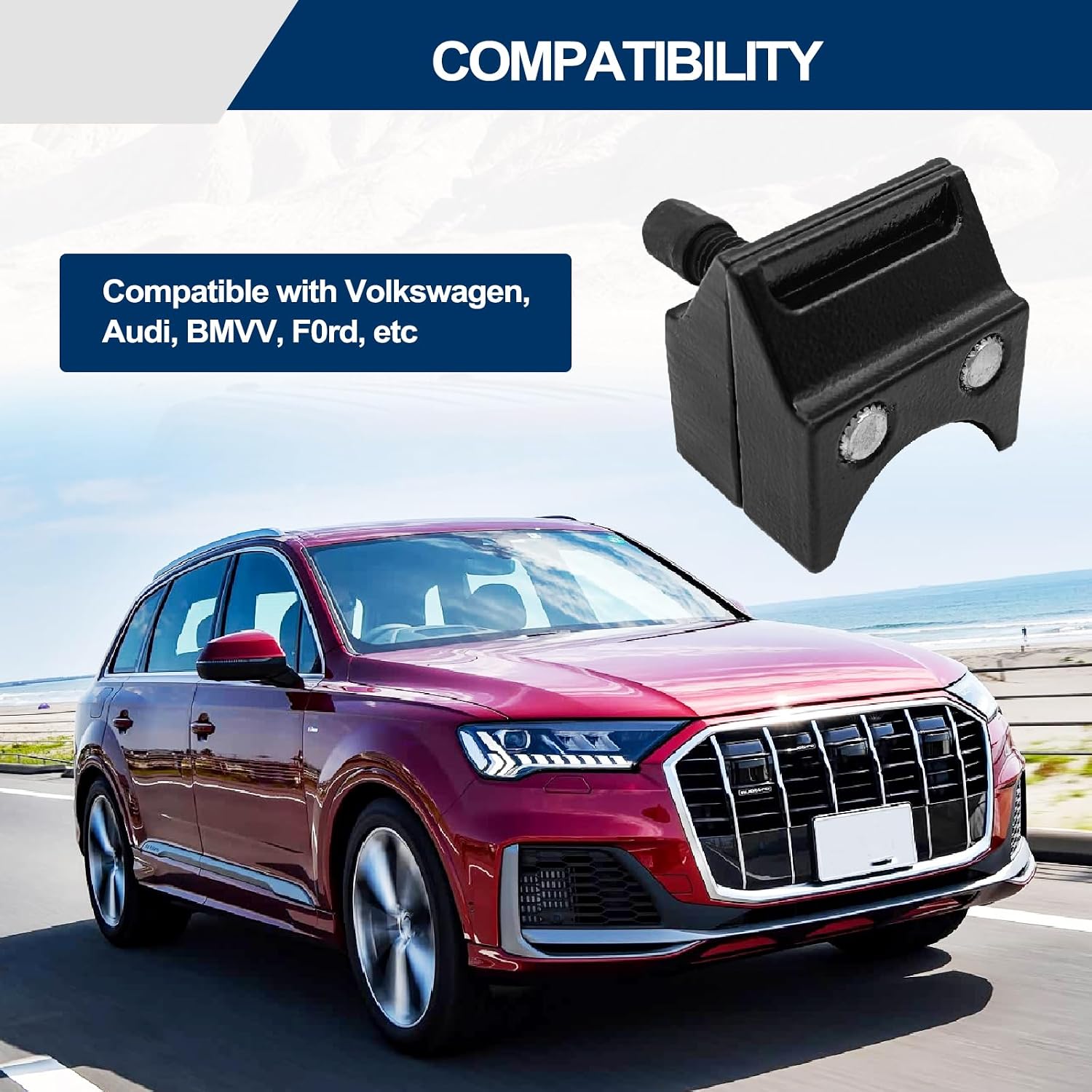 Automotive Universal Suspension Strut Split Hub Steering Knuckle Spreader Tool Compatible with VW Au-di BMVV F0rd Peugeot Citron